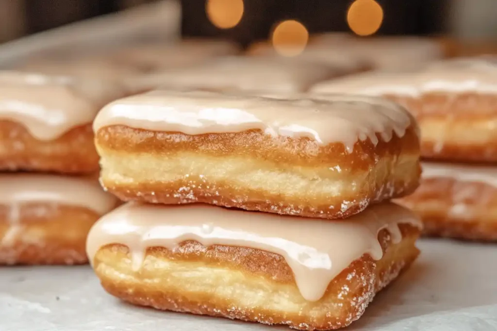 Homemade Maple Donut Bars