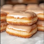Homemade Maple Donut Bars