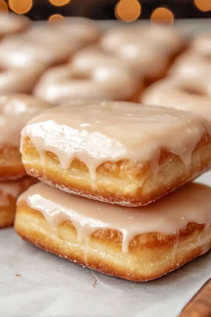 Homemade Maple Donut Bars