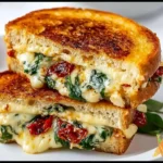 Mediterranean Grilled Cheese