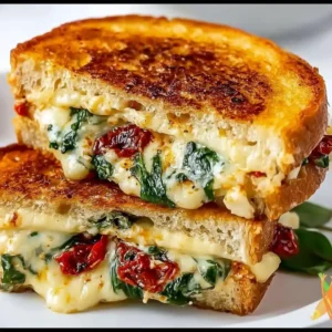 Mediterranean Grilled Cheese
