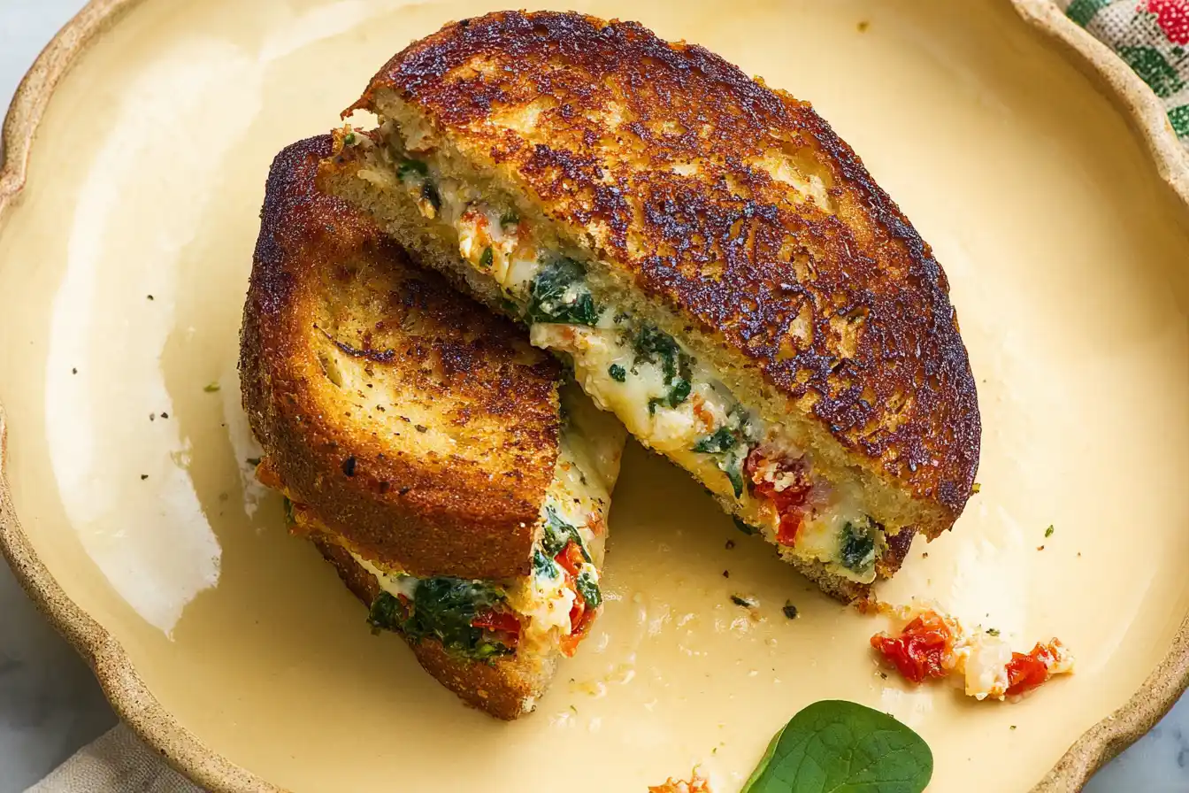 Mediterranean Grilled Cheese
