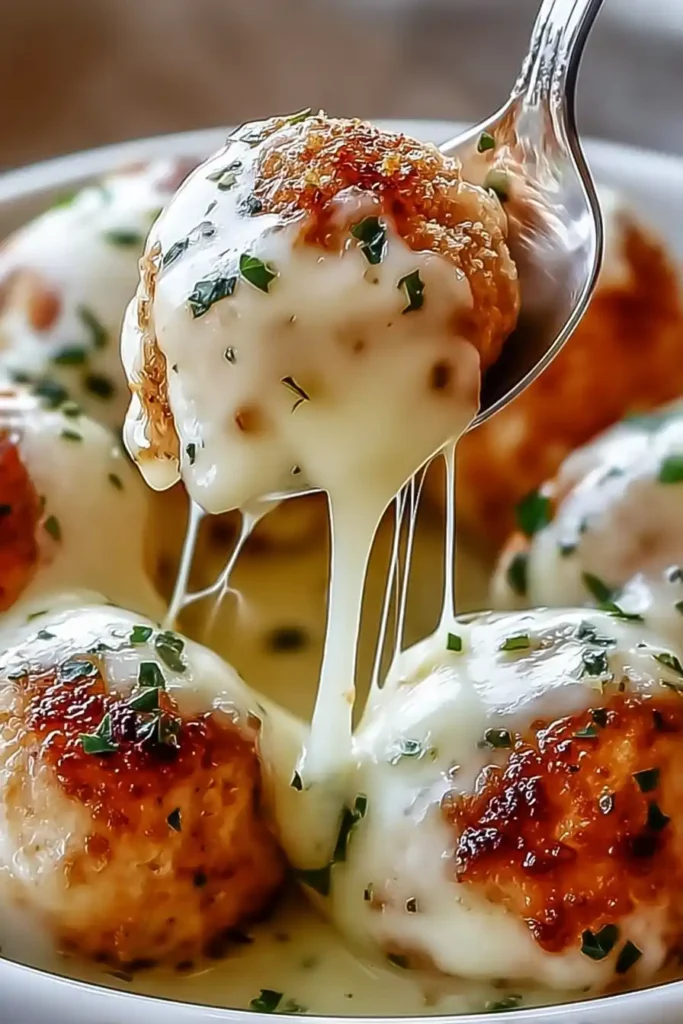 Melted Mozzarella & Ranch Chicken Bombs