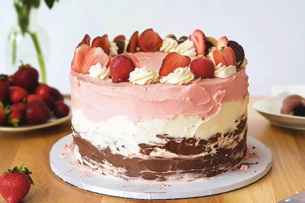 Neapolitan Cake