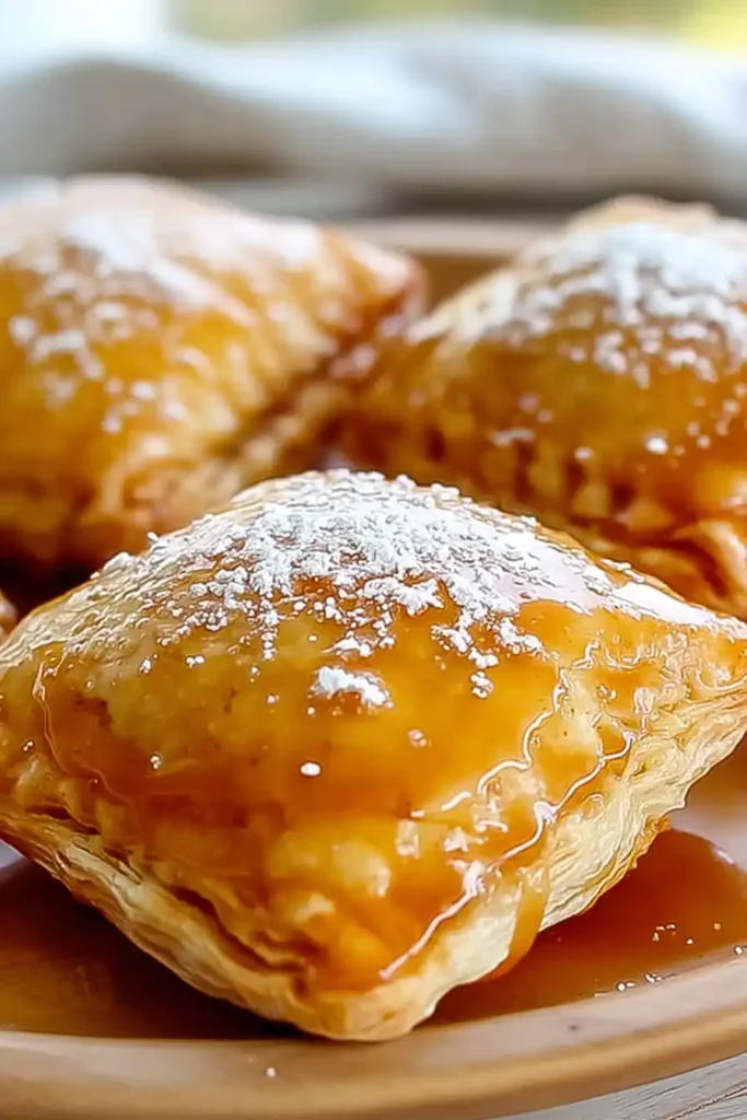 Peach Cobbler Donut Hand Pies