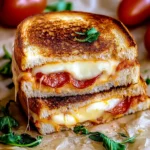 Pizza Grilled Cheese Sandwiches