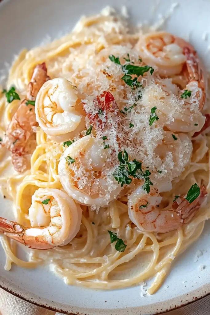 Shrimp Carbonara