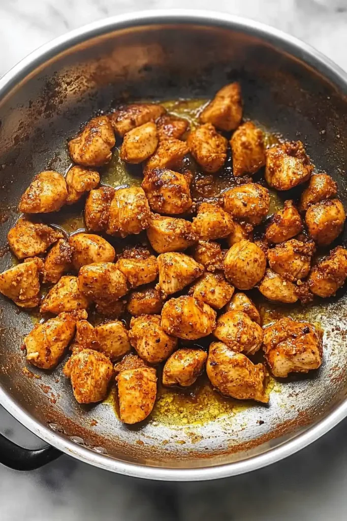 cook the chicken