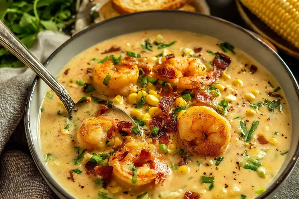 new orleans shrimp and corn bisque
