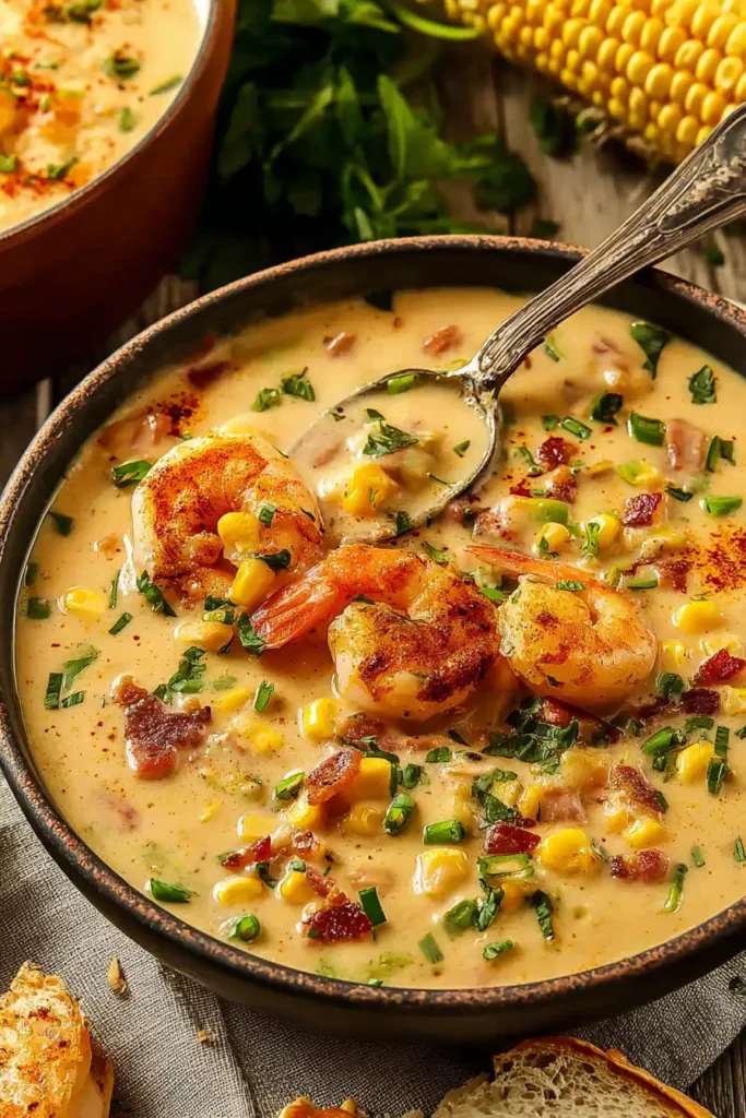 new orleans shrimp and corn bisque
