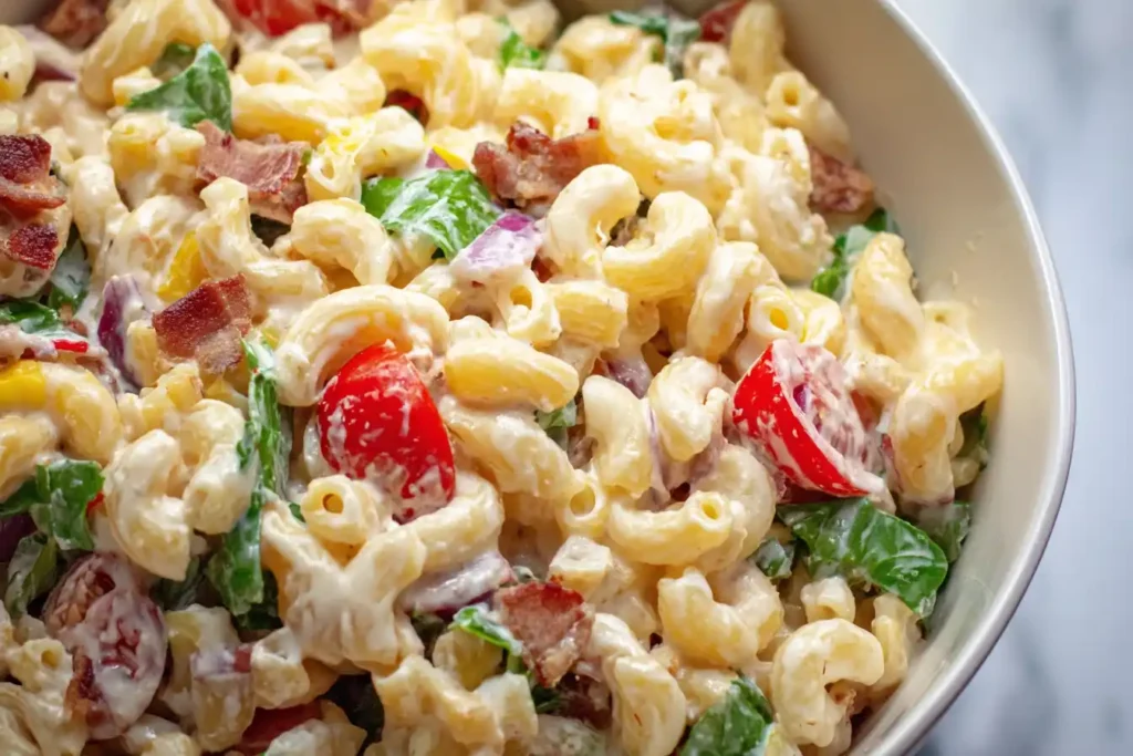 BLT Macaroni Salad