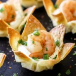 Baked Shrimp Wontons