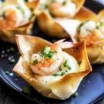 Baked Shrimp Wontons