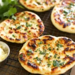 Cheesy Garlic Naan Bread