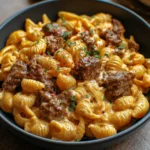 Creamy Paprika Steak Shells