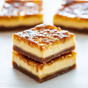 Crème Brûlée Cheesecake Bars