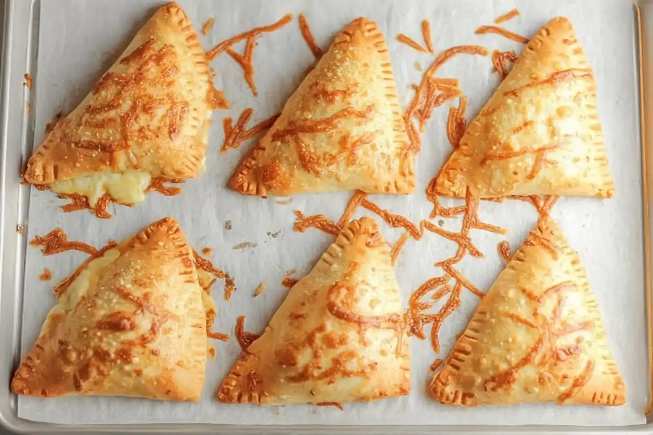 Easy Cheesy Homemade Pizza Pockets