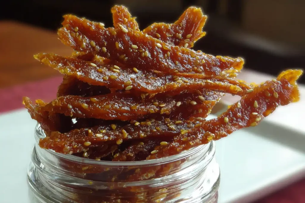 Honey Garlic Chicken Jerky