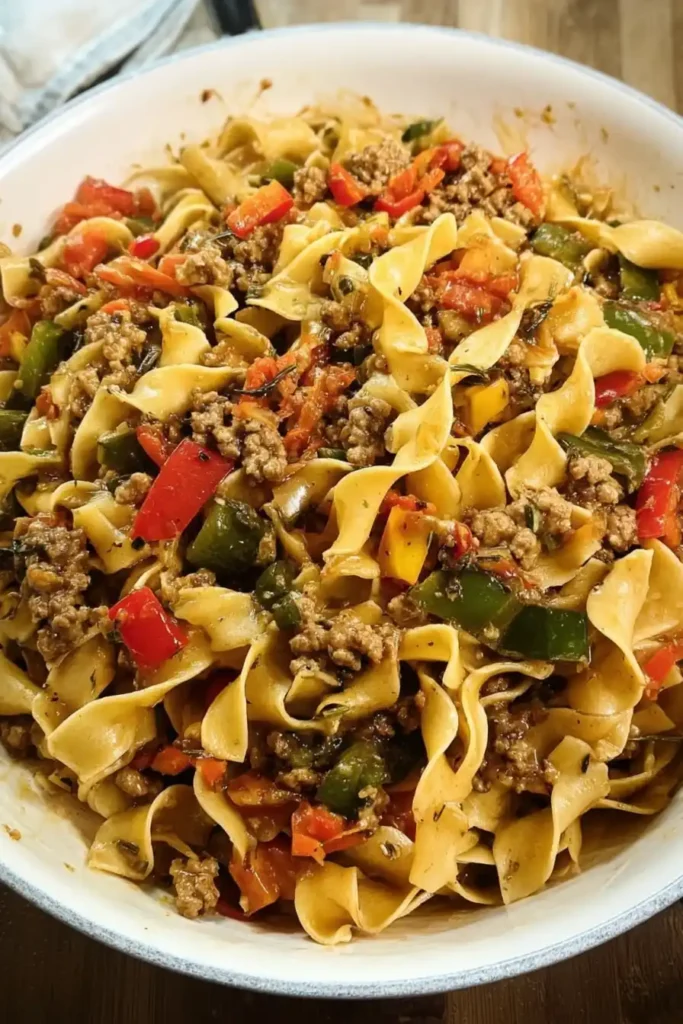 Italian Drunken Noodles