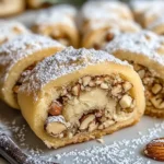 Italian Nut Roll Cookies