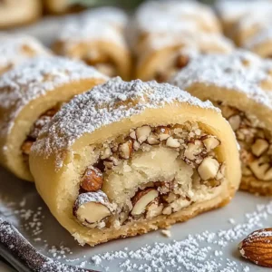 Italian Nut Roll Cookies