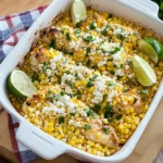 Mexican Street Corn Baked Chicken