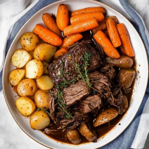 Pot Roast with Potatoes and Carrots