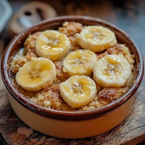 Southern Banana Cobbler