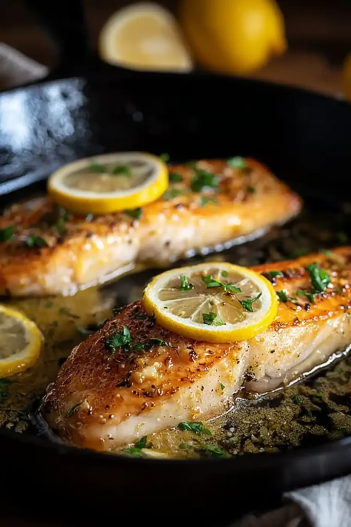 Zesty Lemon Butter Fish Fillet
