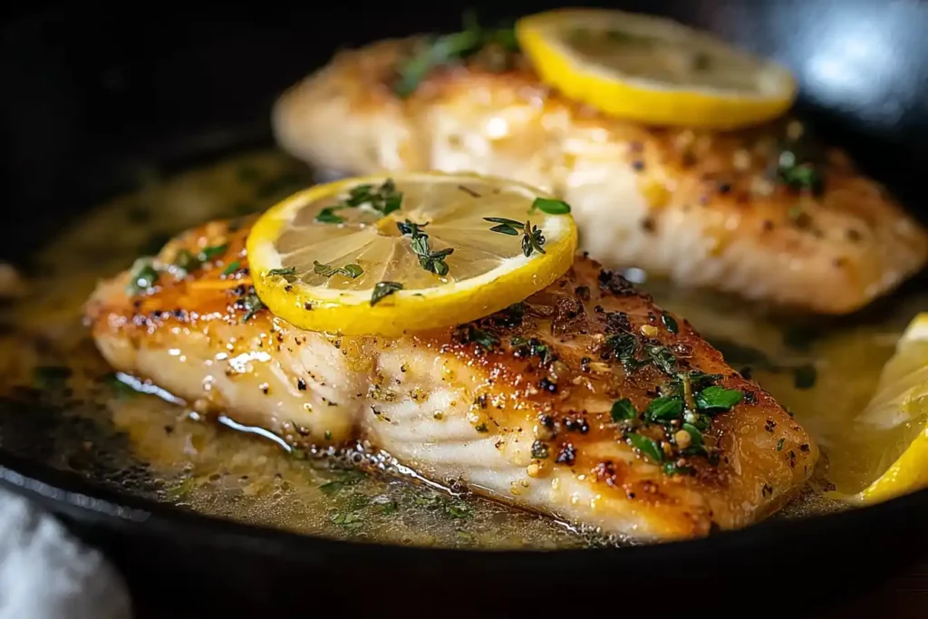Zesty Lemon Butter Fish Fillet
