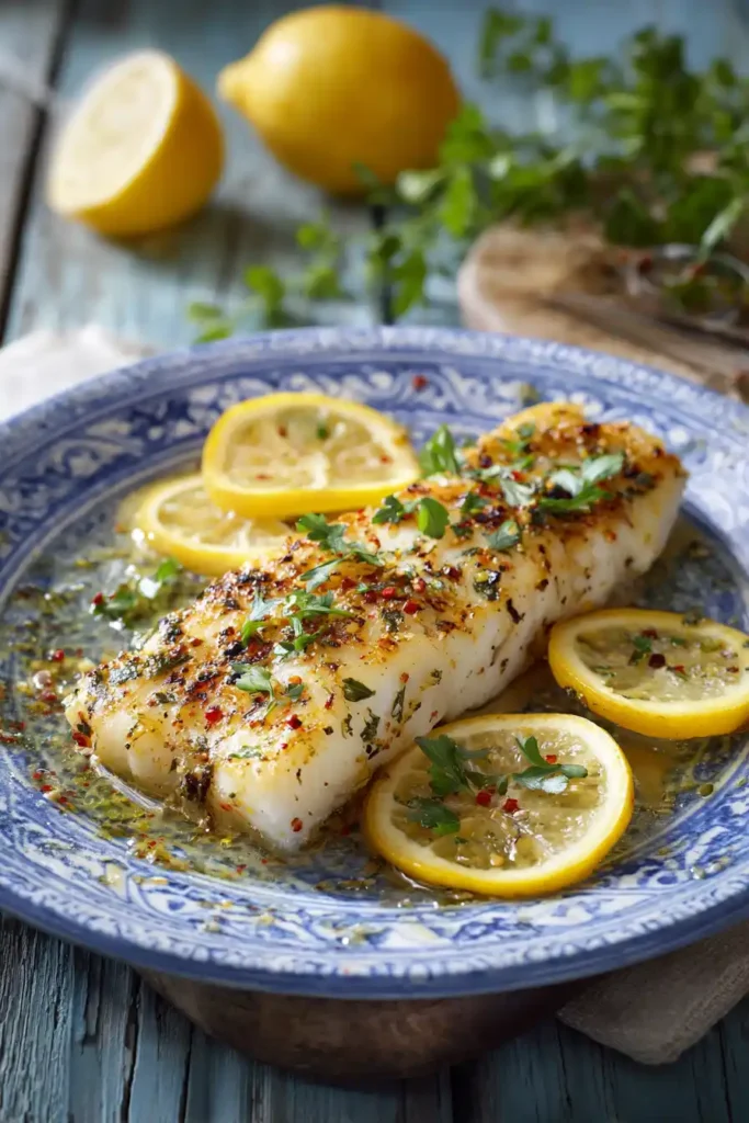 Zesty Lemon Butter Fish Fillet