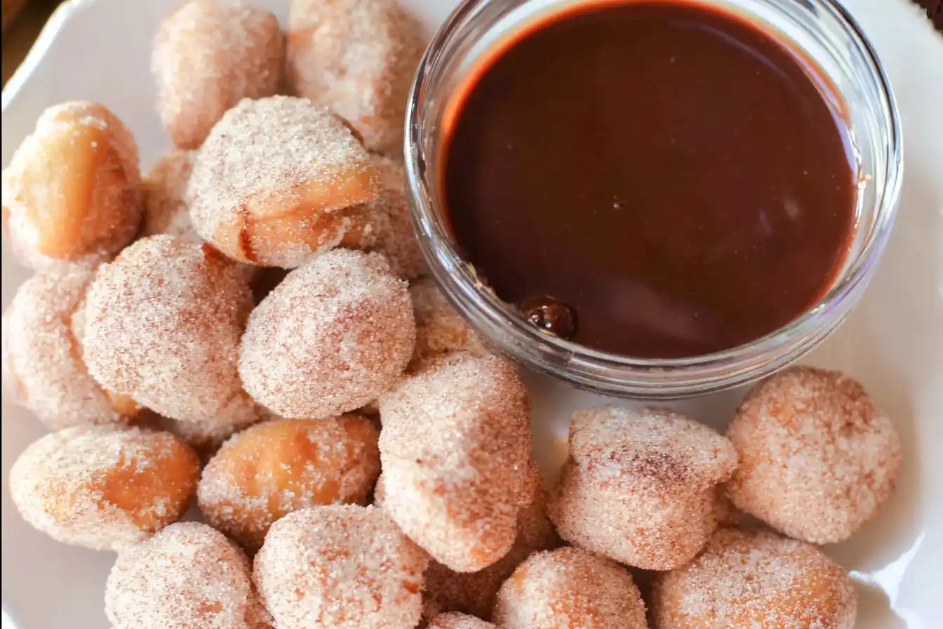 Air Fryer Churro Bites