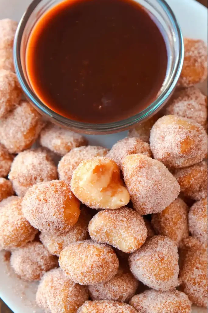 Air Fryer Churro Bites