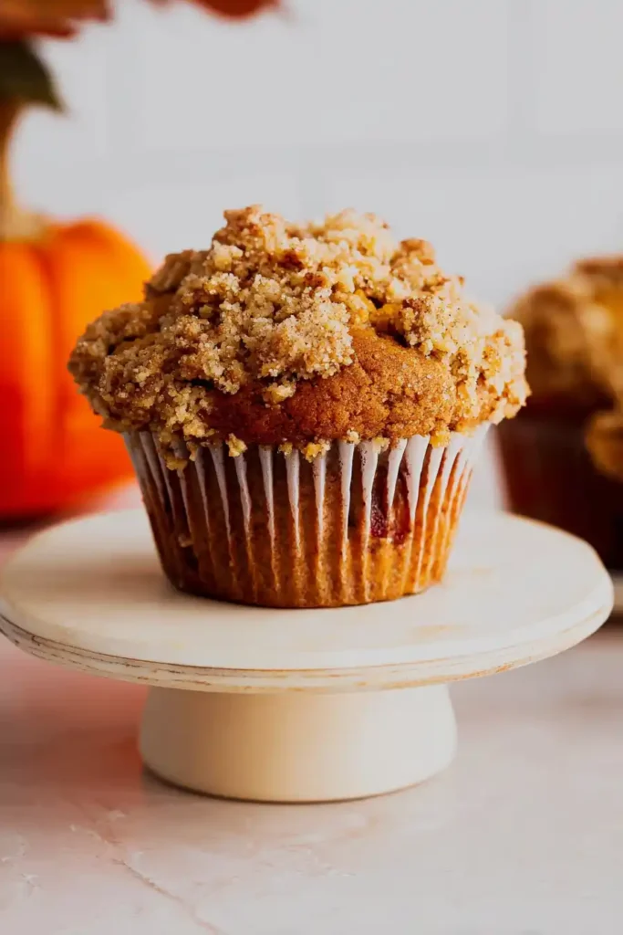 Apple Pumpkin Streusel Muffins