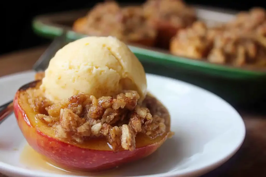 Baked Apple Halves