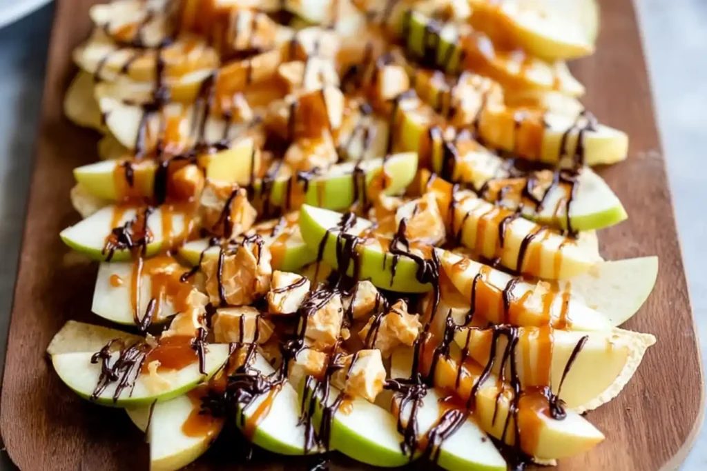 Caramel Apple Nachos