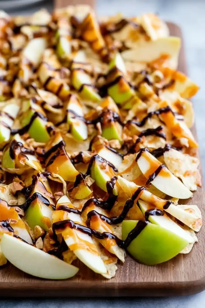 Caramel Apple Nachos