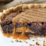 Caramel Brownie Pie