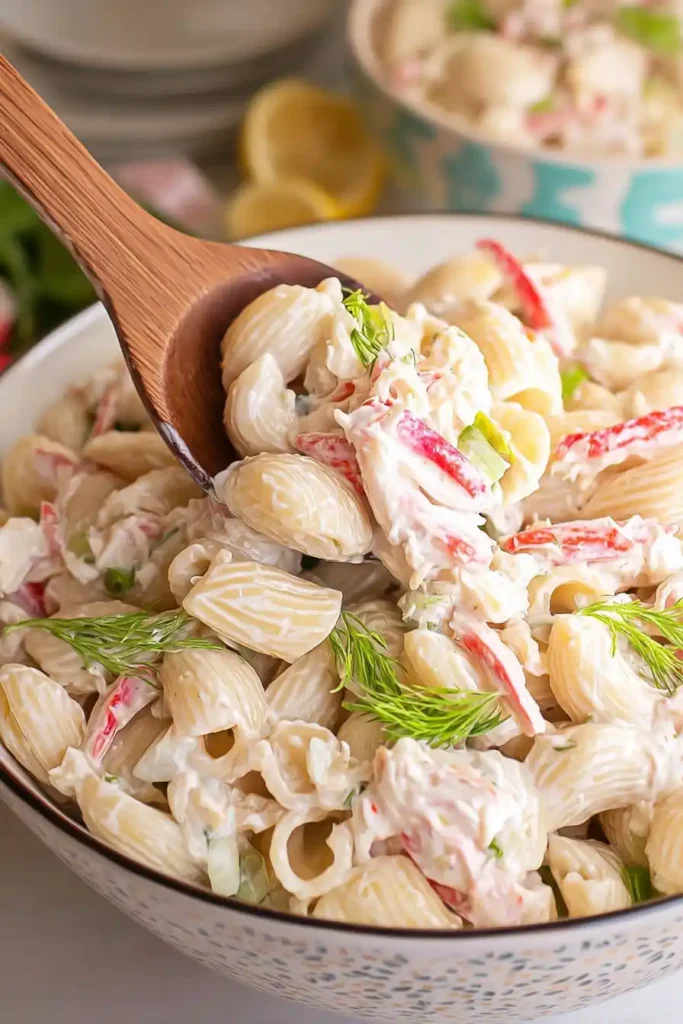 Crab Pasta Salad