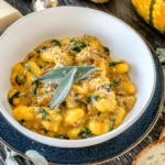 Creamy Pumpkin Gnocchi with Italian Sausage