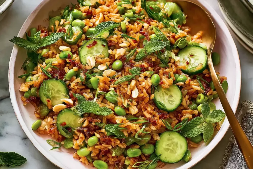 Crispy Rice Salad