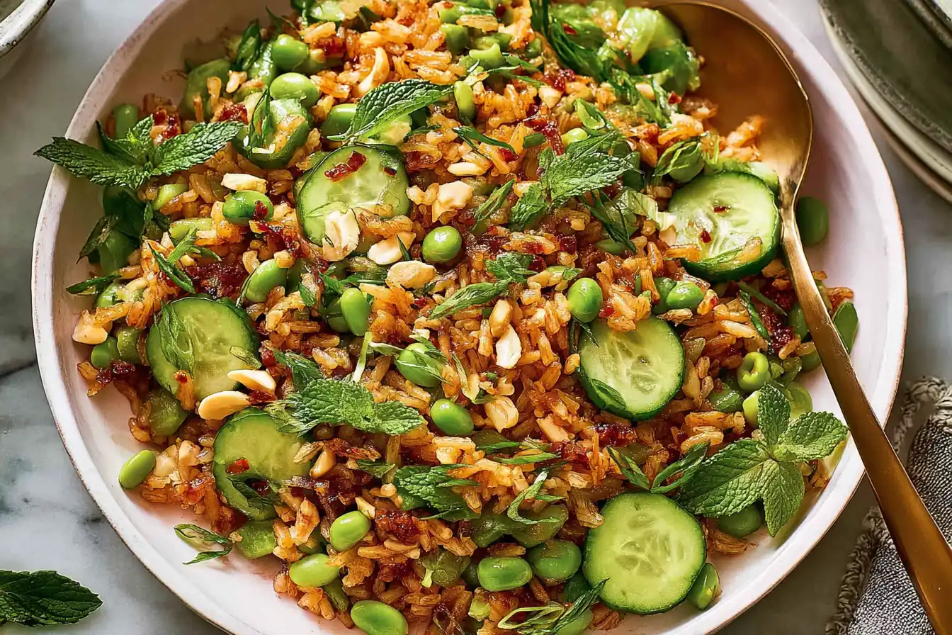 Crispy Rice Salad