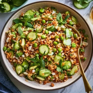 Crispy Rice Salad