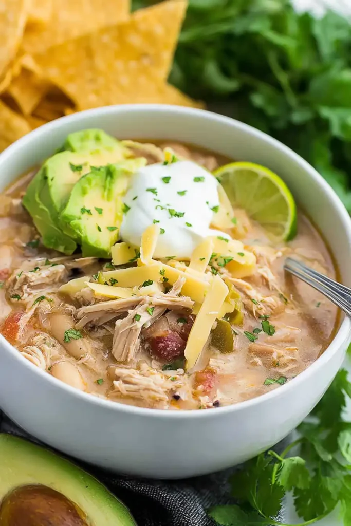 Crockpot White Chicken Chili