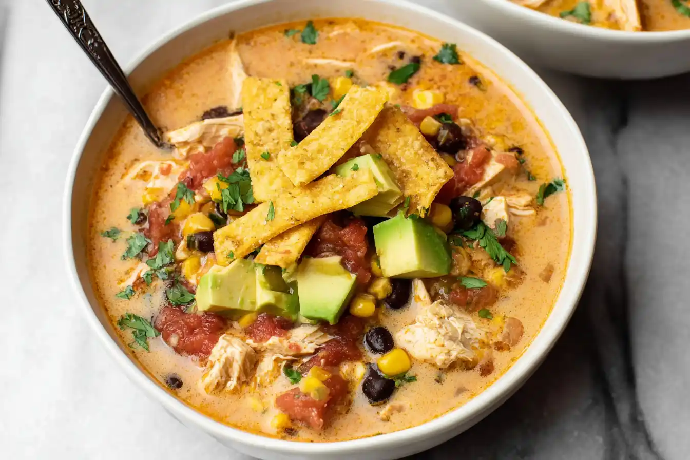 Easy Chicken Taco Soup