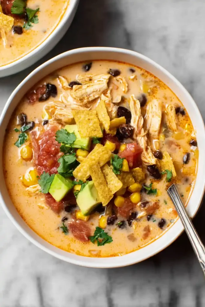 Easy Chicken Taco Soup