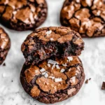 Fudgy Chewy Brownie cookies