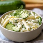Healthy Cucumber Pasta Salad