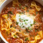 Lasagna Soup