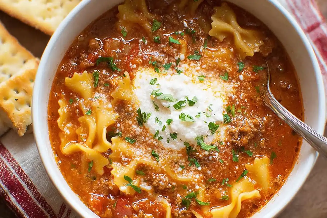 Lasagna Soup